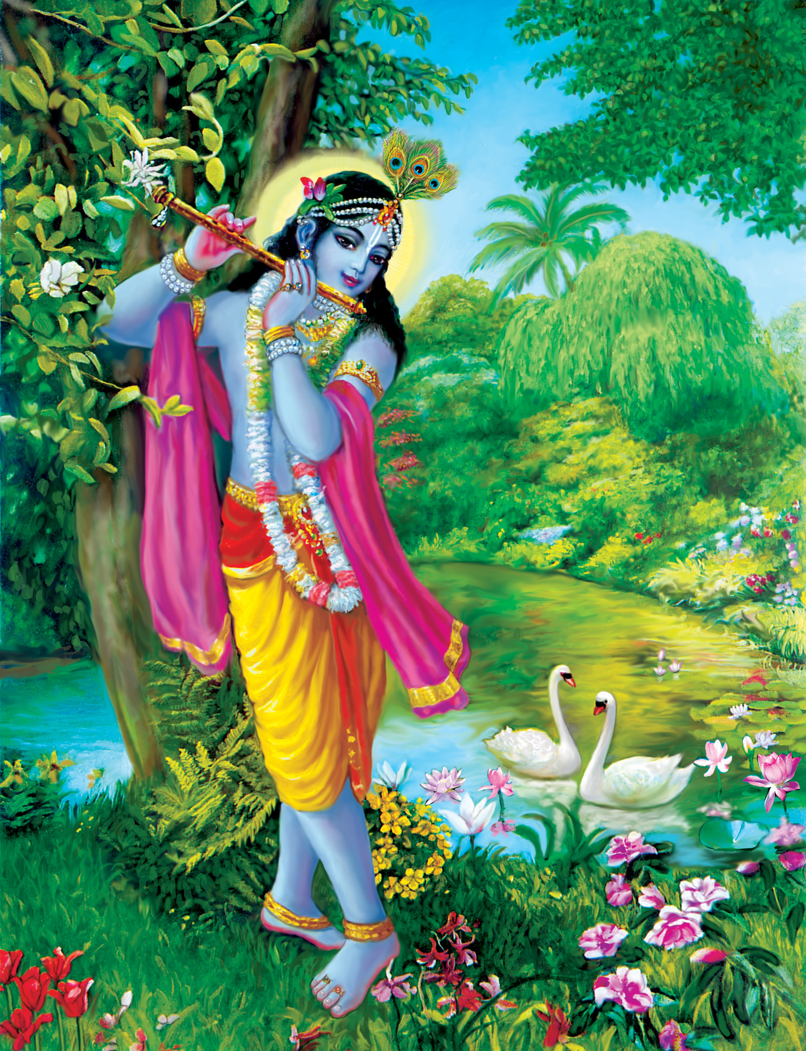 Bhagavad Gita: Of all yogis, he who abides in Me with great faith is the highest of all