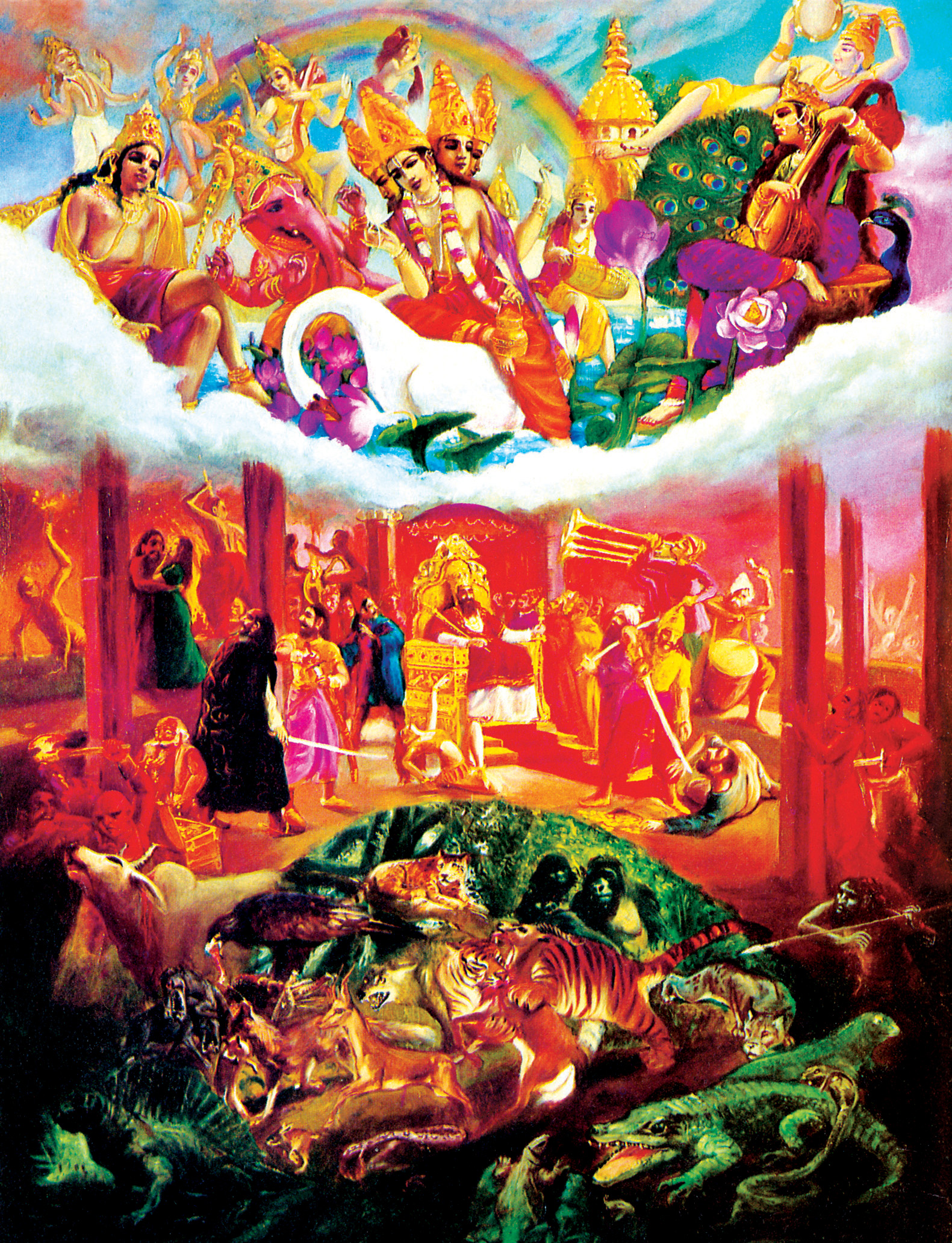 Bhagavad Gita: The three modes of material nature.