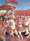 Wherever there is Krsna and Arjuna there will certainly be opulence, victory, extraordinary power and morality.